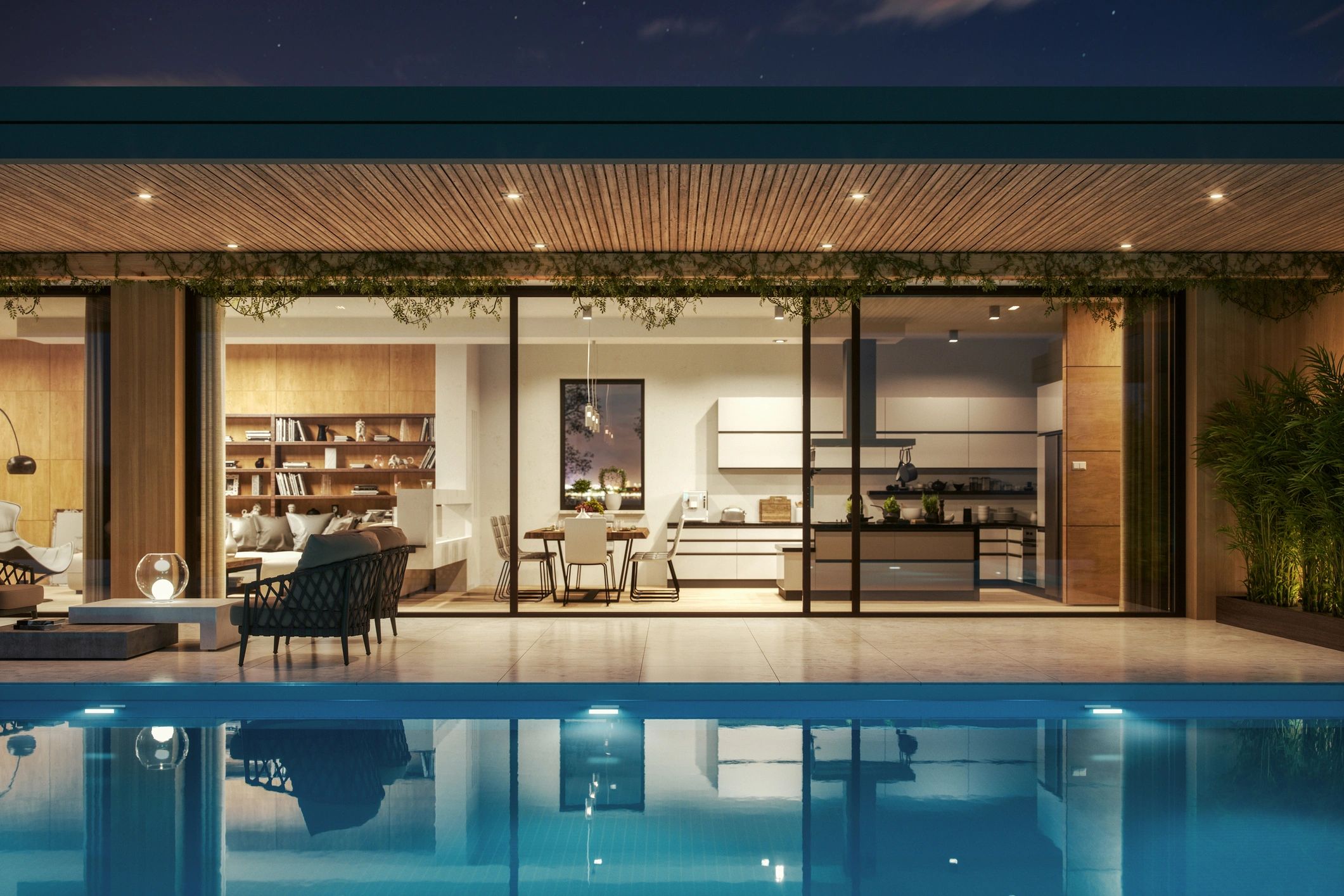 luxury condo amenities pool gym lobby